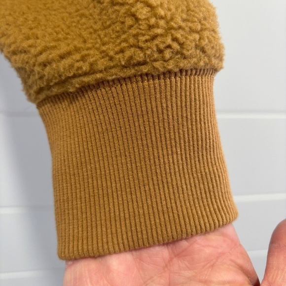 NWOT Club Monaco Teddy quarter zip hoodie size XS - Picture 4 of 14